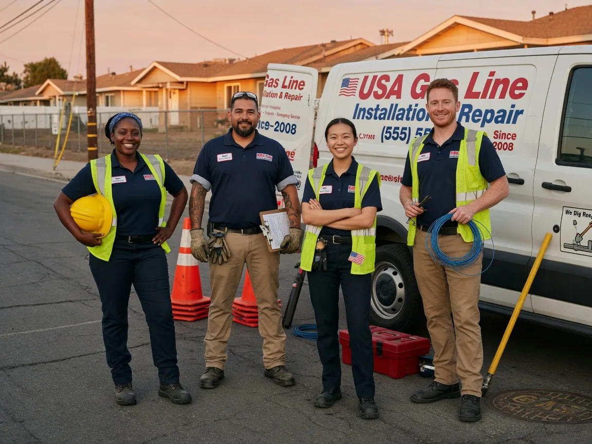 Gas Line Installation company in Sieper, LA